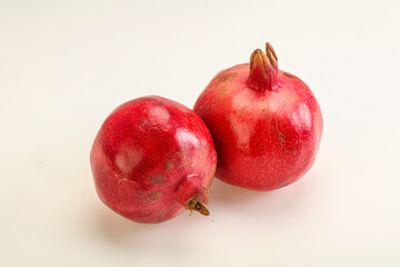 Fresh ripe and sweet pomegranet fruit