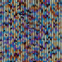 Seamless background pattern. Imitation of Sweater knitting with melange effect.