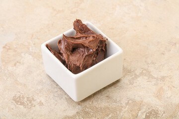 Chocolate spread with nazelnut