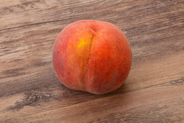 Fresh ripe sweet peach fruit
