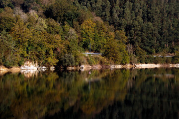 Lake in the Basque Country