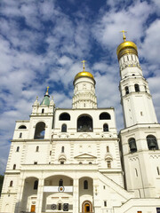 Orthodox cathedrals at Kremlin Palace in Moscow, Russia