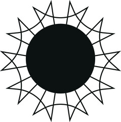 The sun vector symbolize different things.