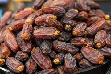 Raw organic fresh dried date fruits