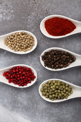 Four Seasons Pepper on beautiful textured background