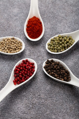 Four Seasons Pepper on beautiful textured background