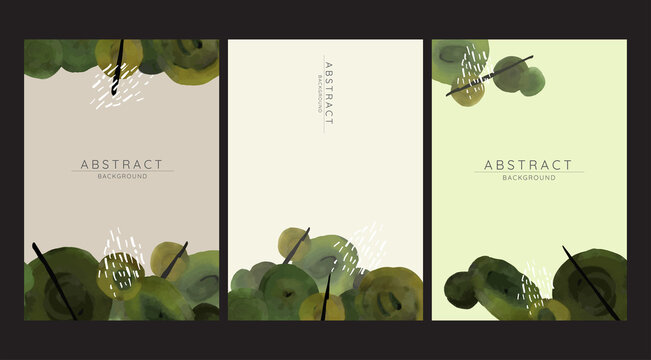 Abstract trendy universal artistic templates. Good for cover, invitation, banner, placard, brochure, poster, card, flyer and other. - Powered by Adobe