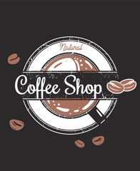 Vector logo for Coffee Shop