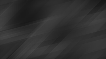 Abstract dark grayscale dynamic geometric background for business presentation