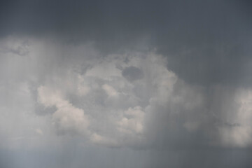 rain clouds in the sky