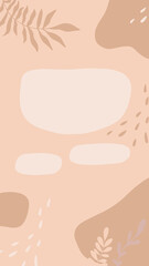 social media story highlight. Creative trendy abstract background