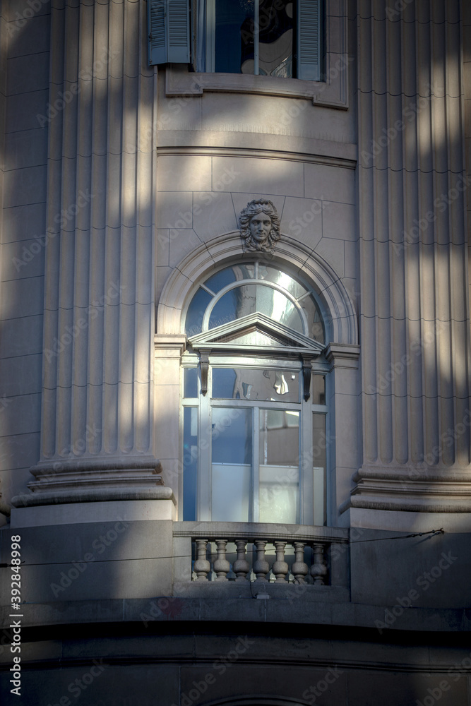 Wall mural Old elegant window