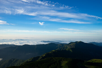 Obraz premium 【石川】夏の白山登山 日の出