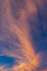 Fototapeta na wymiar céu com nuvens