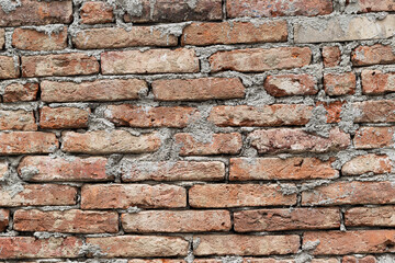 Grunge texture brick wall background photo