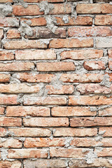 Grunge texture brick wall background photo