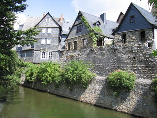 Fototapeta na wymiar Wetzlar, historische Stadt in Hessen an der Lahn