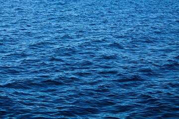 Obraz premium blue water surface