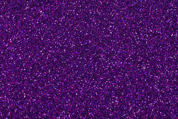 Shiny glitter background in violet colour, new texture for you creative holiday design.