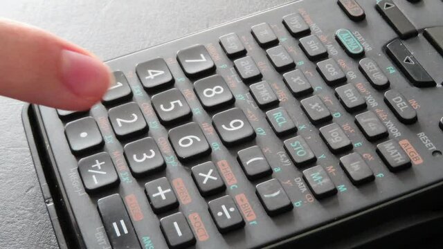 Using scientific calculator with sin function trigonometry