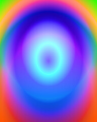 Blue pink orange yellow colors, abstract colorful background with circles