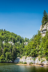 Doubs Gorges on the Franco-Swiss border