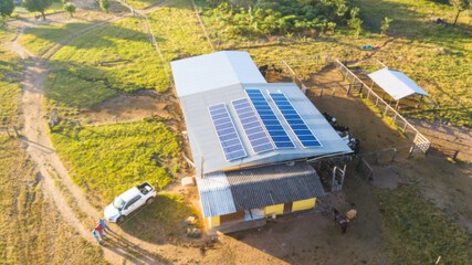 Energia Solar Rural © Mateus