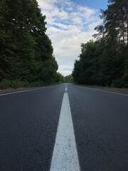 Obraz premium road to the sky