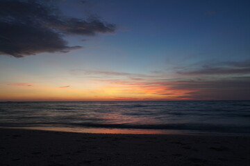 Celestún, Yucatán, mexico, flamingos, sunset, sea, gulf of mexico, laguna, sun, water, mangroves, sky, trees