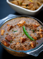 Spicy Paneer Masala in a Tomato Paste Gravy