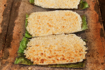 Traditional cake, Firewood stove , Rio Grande do Norte, Brazil