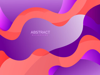 abstract colorful wave background