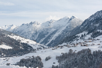 Winter Grosses Walsertal Vorarlberg