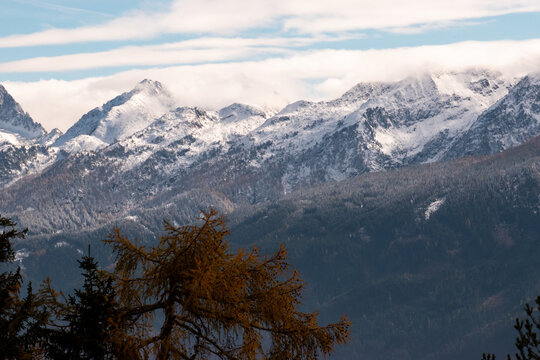 Mountains In Fiemme Valley