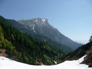 Adler Via ferrata at Karkopf mountain, Tyrol, Austria