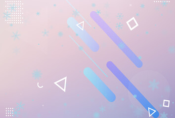 Winter christmas snowflake background vector