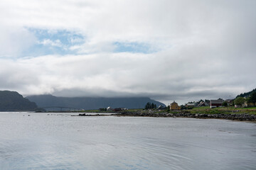 view from Runde, Norway.