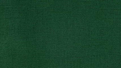 Zelfklevend Fotobehang green linen fabric texture background ,green color scheme for christmas concept background. © WONGSAKORN