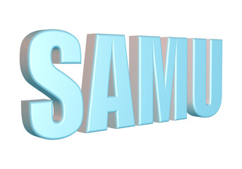 samu fond blanc 3D