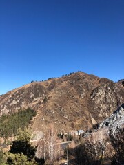 landscape in the mountains