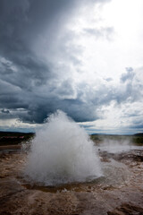 Strokkur Geyser, Geysir, Iceland