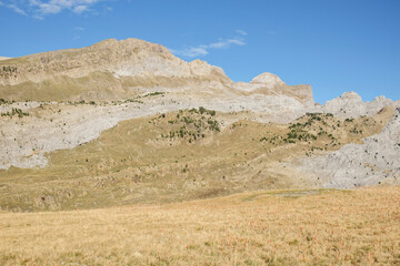Alto de Budogia (2367 mts), Mesa de los Tres Reyes (2448 mts),  Hoya de la Solana, Parque natural de los Valles Occidentales, Huesca, cordillera de los pirineos, Spain, Europe