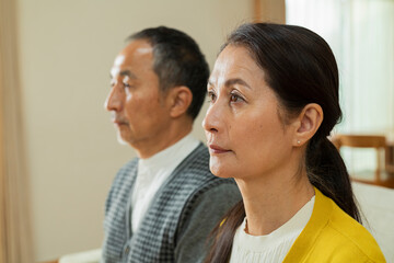 熟年夫婦のポートレート