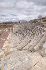 Teatro romano, parque arqueol&oacute;gico de Seg&oacute;briga, Saelices, Cuenca, Castilla-La Mancha, Spain