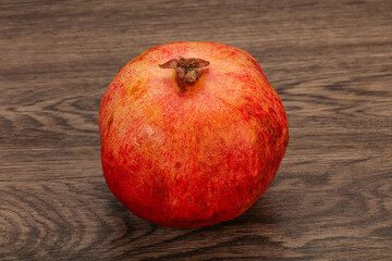 Ripe sweet juicy garnet fruit