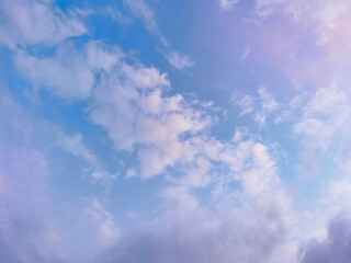 Beautiful abstract cloud and clear blue sky landscape nature background and wallpaper, blue texture
