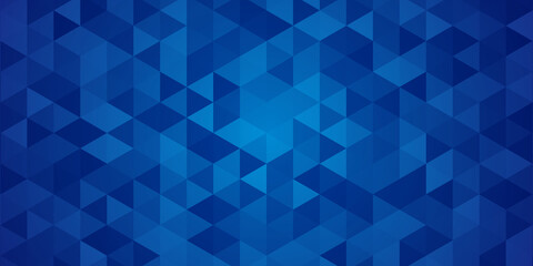 Fototapeta na wymiar Geometric blue ice triangle texture background 