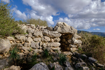 Talaiot, Son Ferrandell-Son Oleza, I milenio a C., Valldemossa, Mallorca, Balearic islands, spain