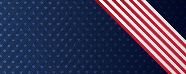 Fototapeta premium United States abstract flag background
