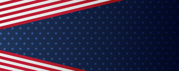 Background with USA painted flag